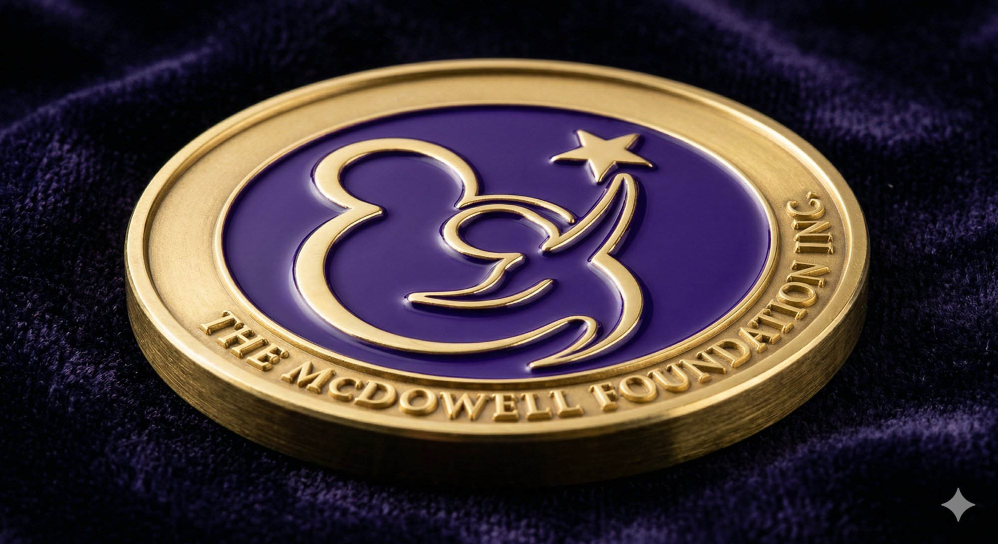 The McDowell Foundation Inc medallion